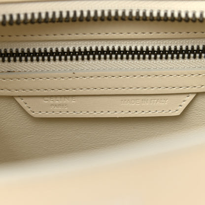 Celine Smooth Calfskin Multicolor Double Stitching Micro Luggage White 6 of 14