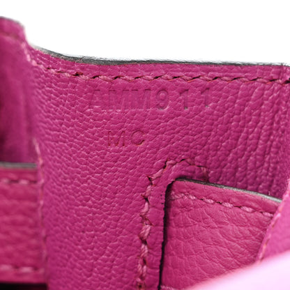 Hermes Togo Kelly Retourne 28 Rose Pourpre 7 of 12