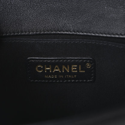 Chanel Calfskin Quilted Small Boy Flap Black 6 of 10