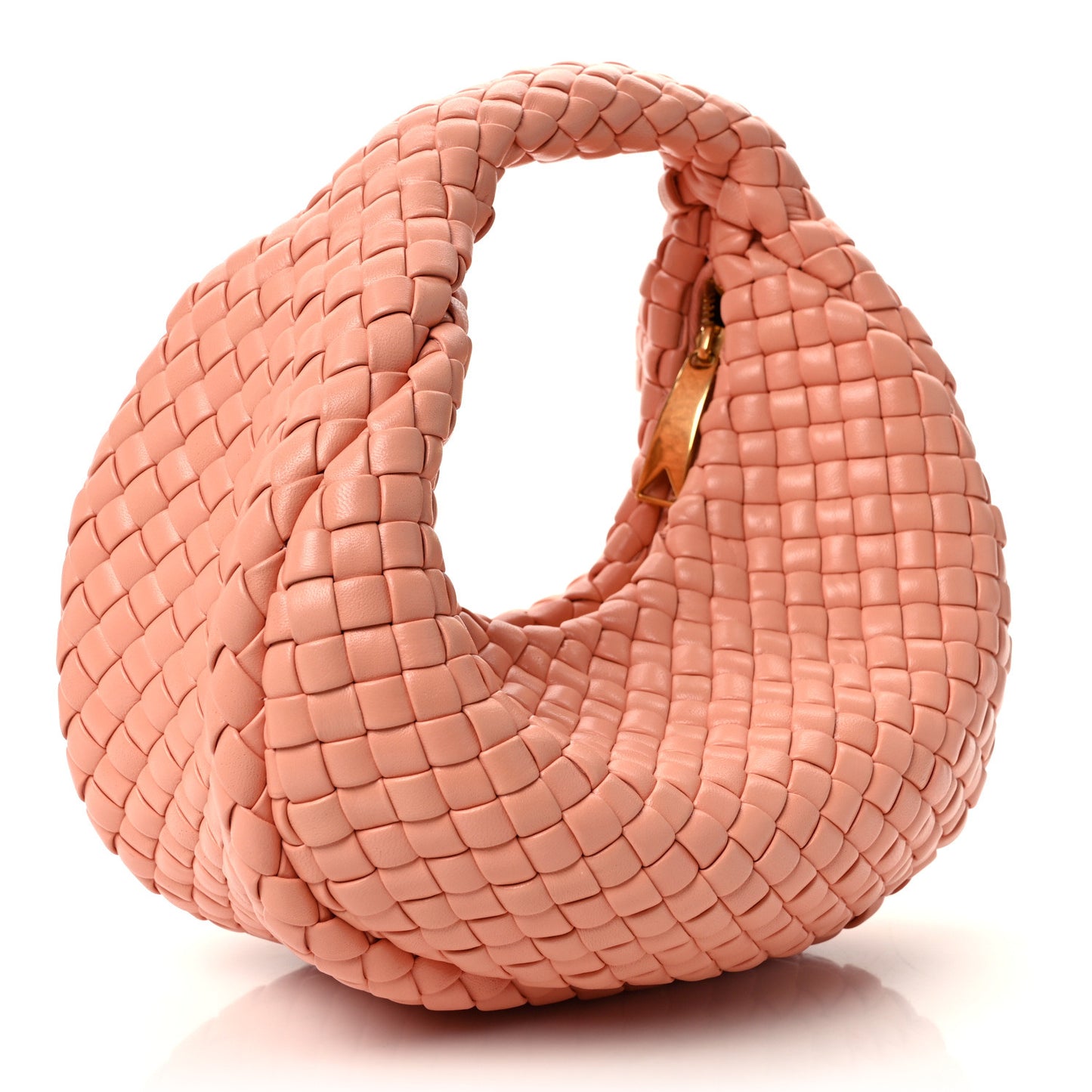 Lambskin Padded Intrecciato Mini Jodie Peachy