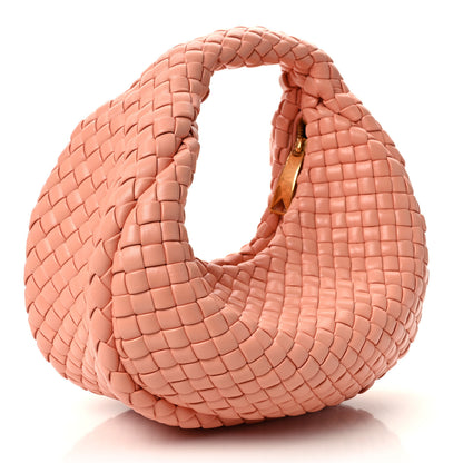 Bottega Veneta Lambskin Padded Intrecciato Mini Jodie Peachy 3 of 8