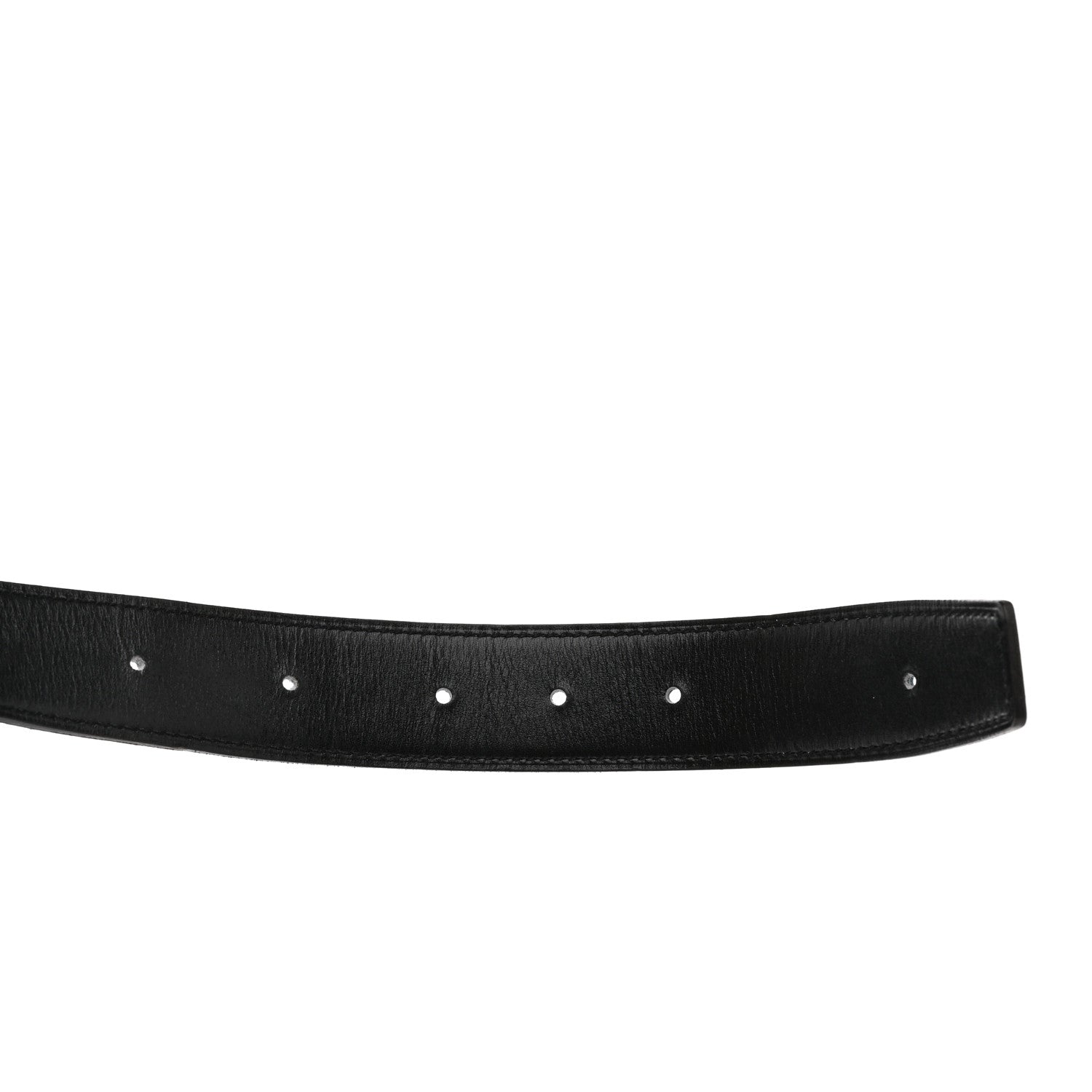 Hermes Box Togo Collier De Chien CDC Belt 95 38 Blue Jean 4 of 8