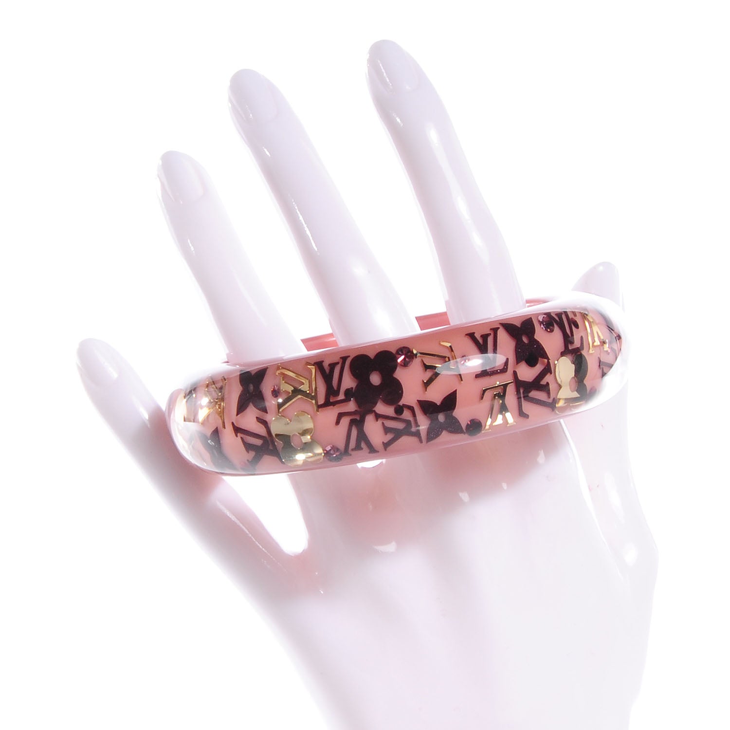 Louis Vuitton Inclusion Bracelet GM Size Medium Rose 2 of 5