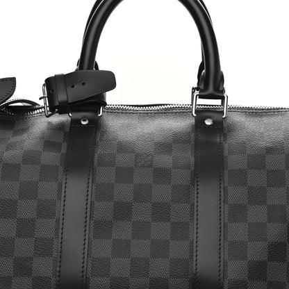 Louis Vuitton Damier Graphite Keepall Bandouliere 45 7 of 9
