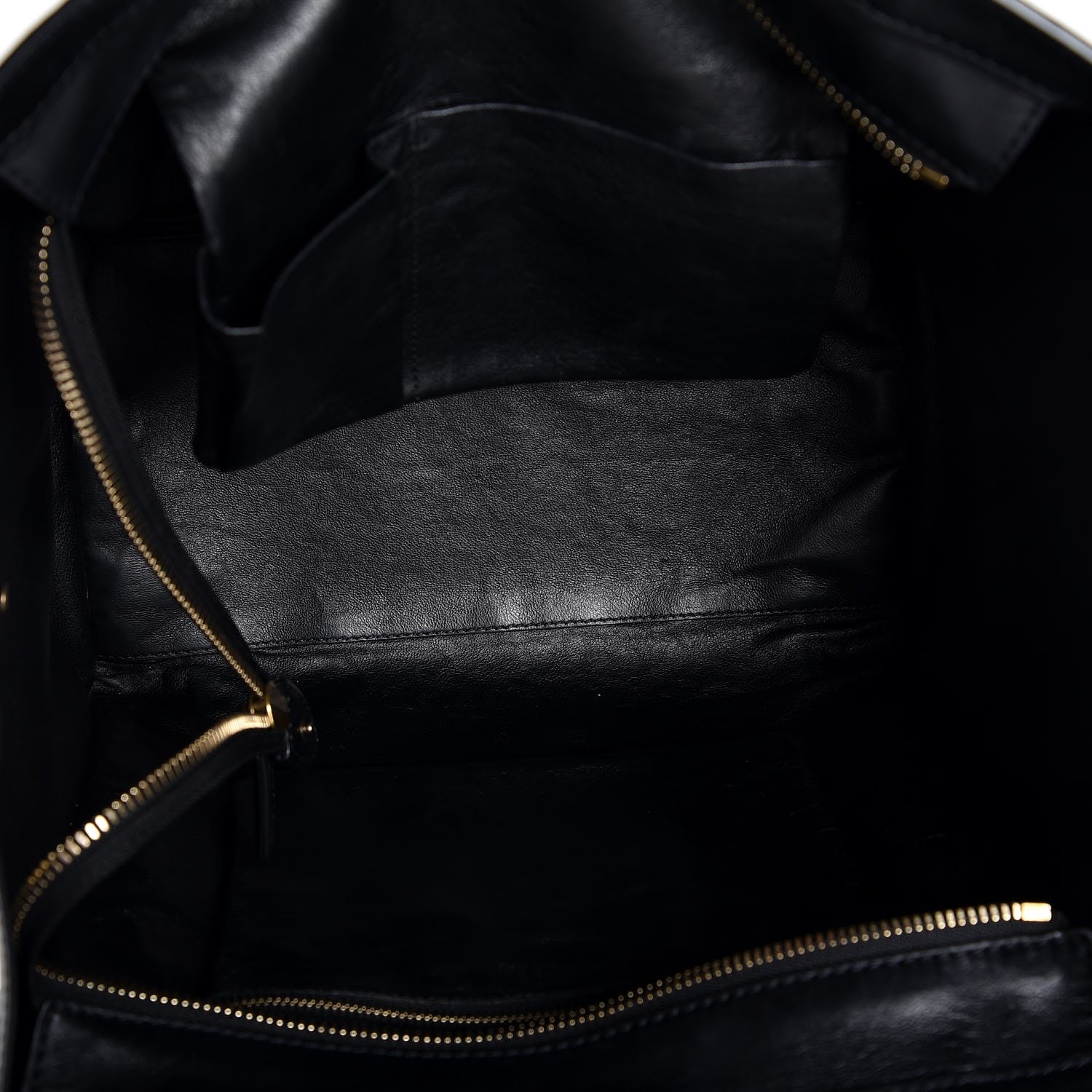 Celine Smooth Calfskin Mini Luggage Black 5 of 7