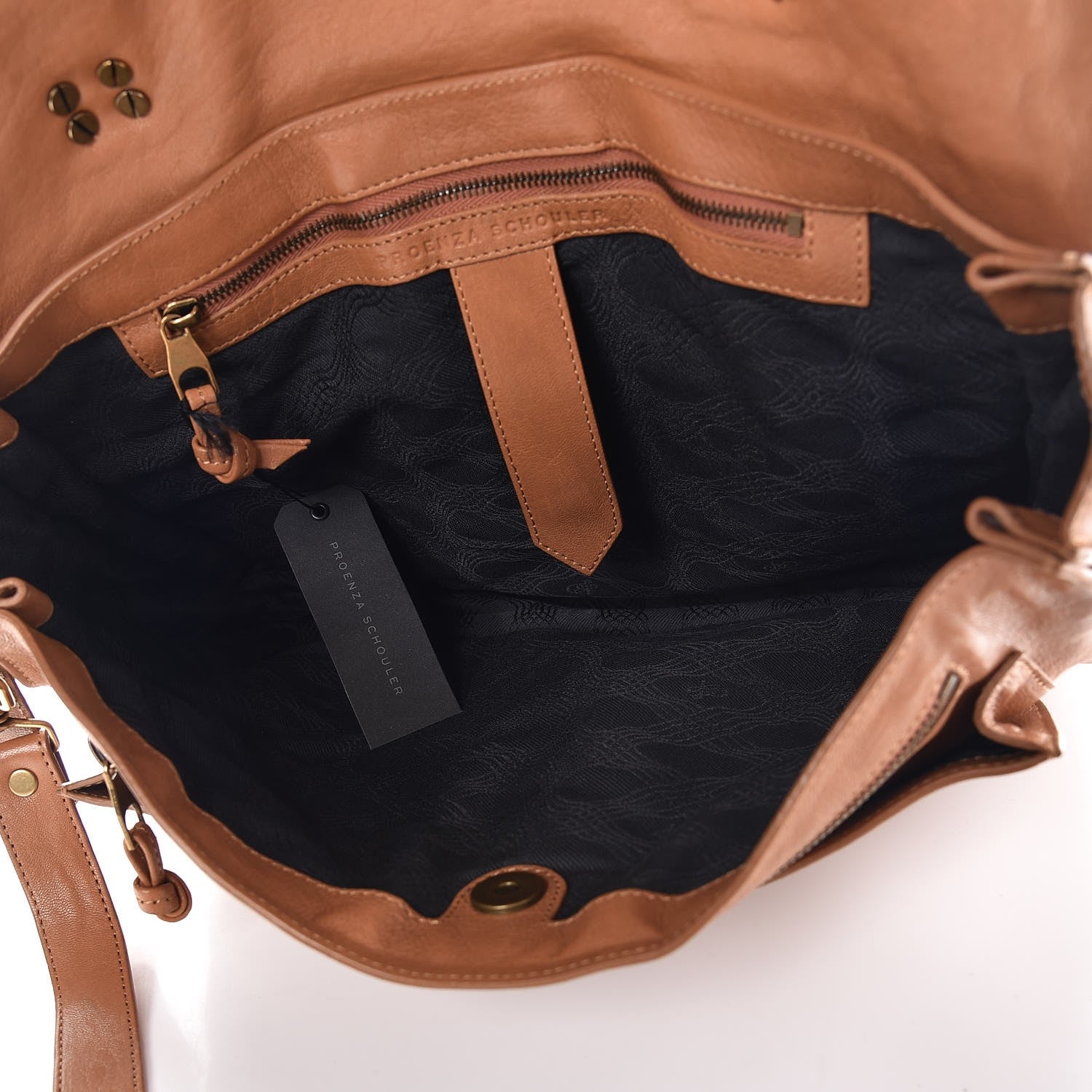 Proenza Schouler Lambskin Large PS1 Satchel Birch 5 of 9