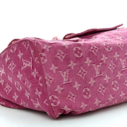 Louis Vuitton Monogram Denim Neo Speedy Fuchsia 9 of 15