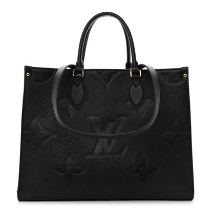 Louis Vuitton Empreinte Monogram Giant Onthego MM Black 1 of 10