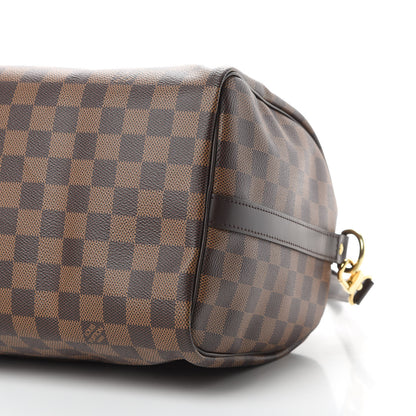 Louis Vuitton Damier Ebene Speedy Bandouliere 30 10 of 14