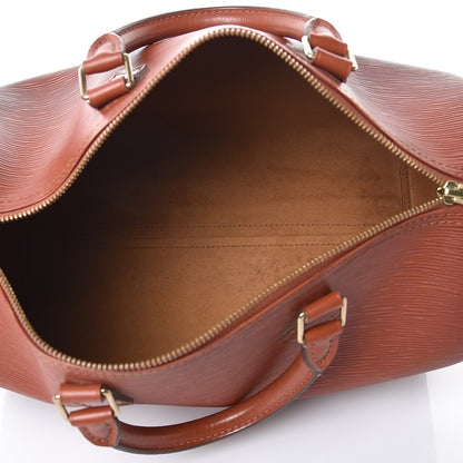 Louis Vuitton Epi Speedy 30 Kenyan Fawn 6 of 8