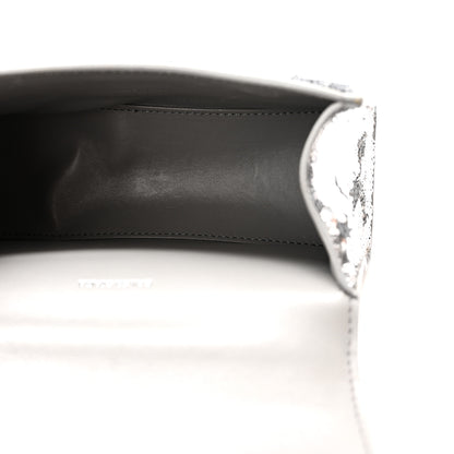 Balenciaga Sequin Hourglass Top Handle Bag XS Silver 5 of 11