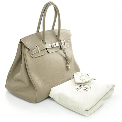 Hermes Togo Birkin 35 Etoupe 3 of 12