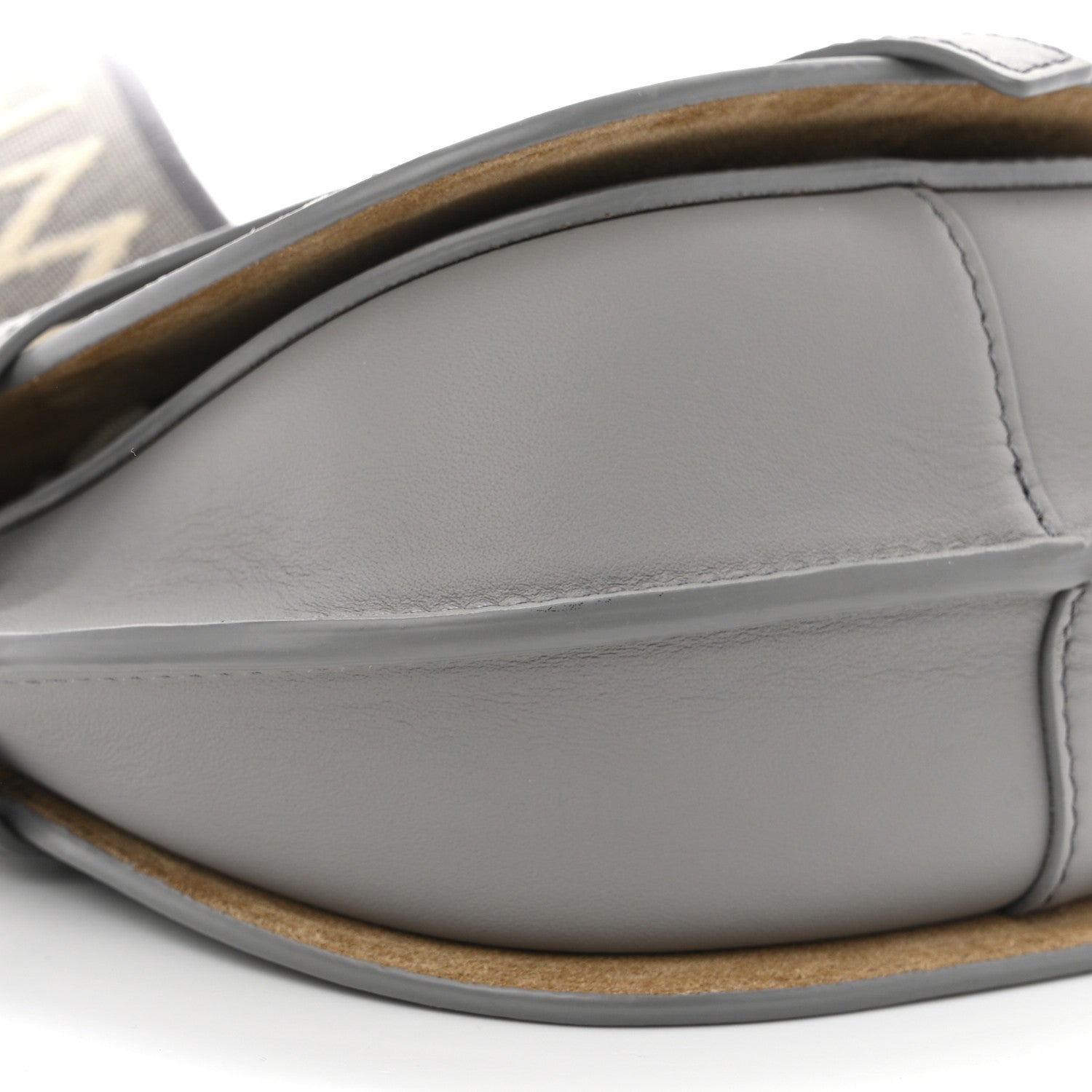 Loewe Calfskin Jacquard Mini Gate Dual Bag Ash Grey 9 of 10