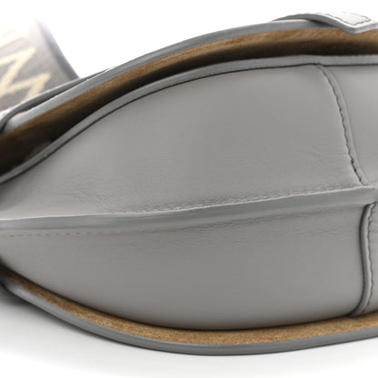 Loewe Calfskin Jacquard Mini Gate Dual Bag Ash Grey 9 of 10