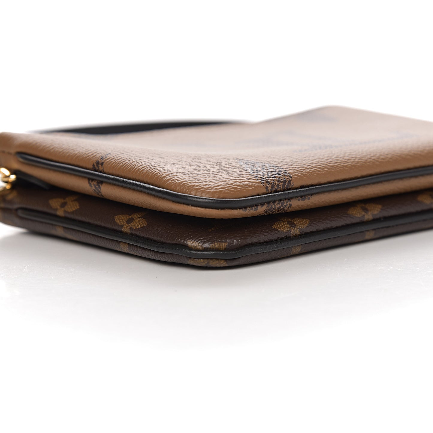Reverse Monogram Giant Double Zip Pochette