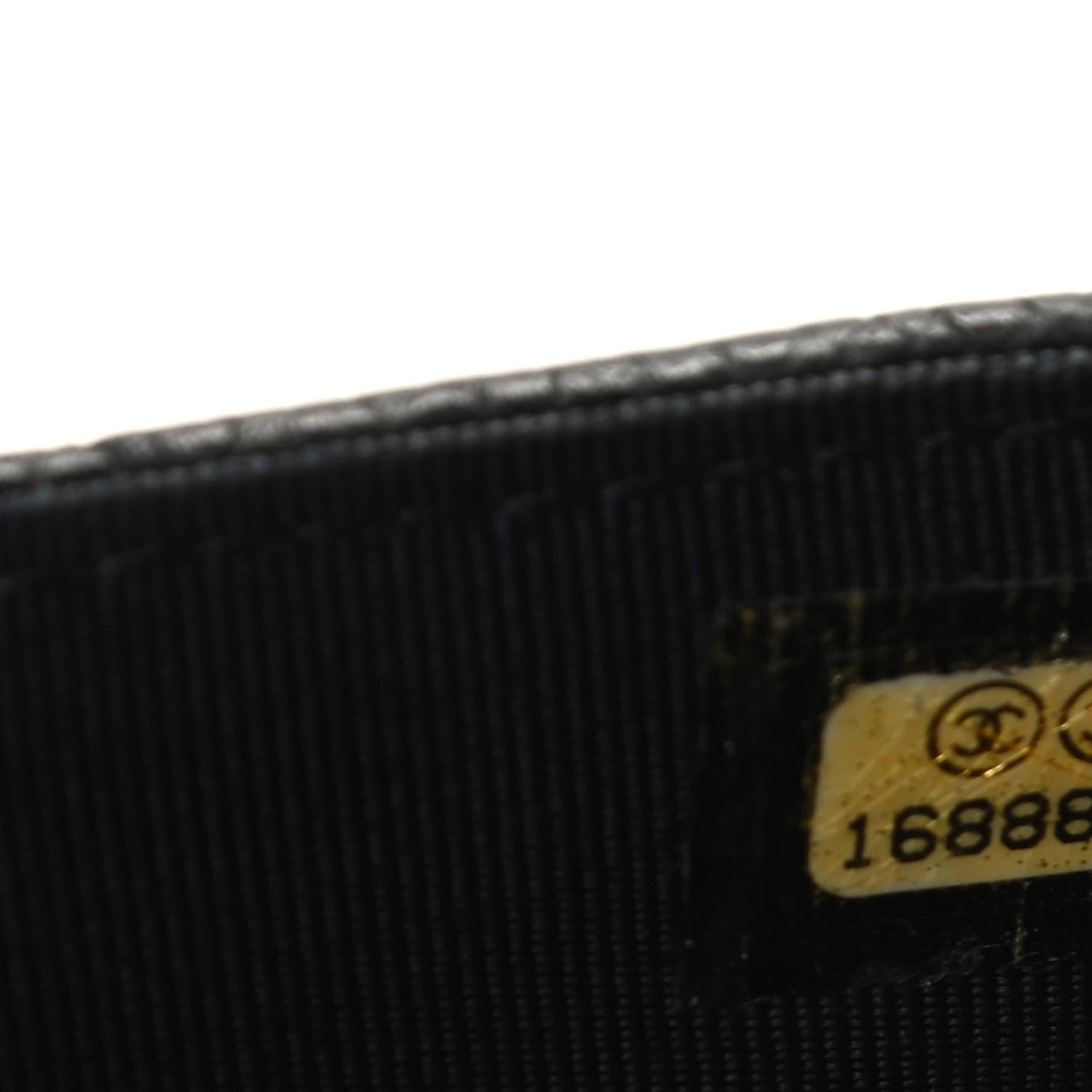 Chanel Caviar Quilted Wallet On Chain WOC Black 10 of 10