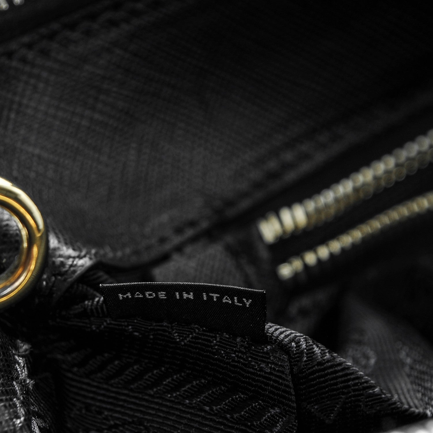 Prada Saffiano Medium Galleria Double Zip Tote Black 7 of 7