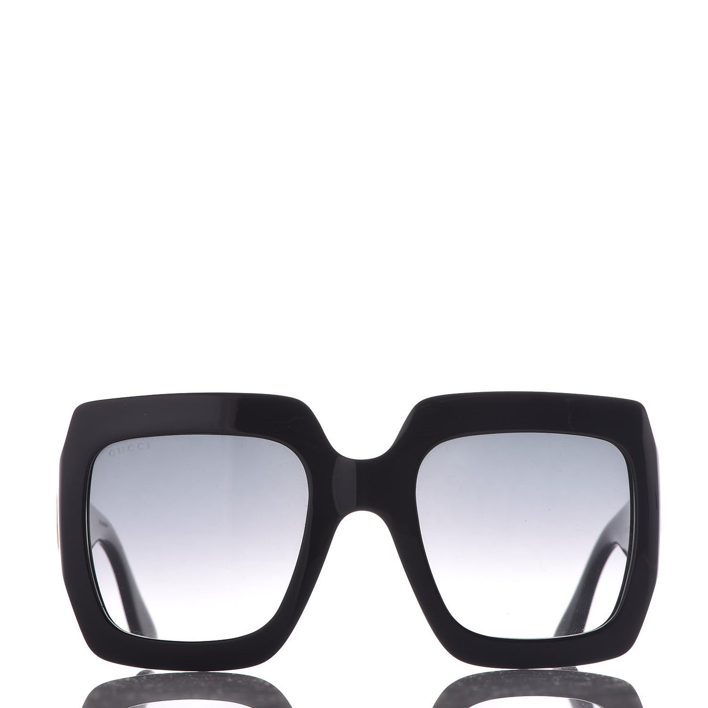 Acetate Square Frame Sunglasses GG0053S Black