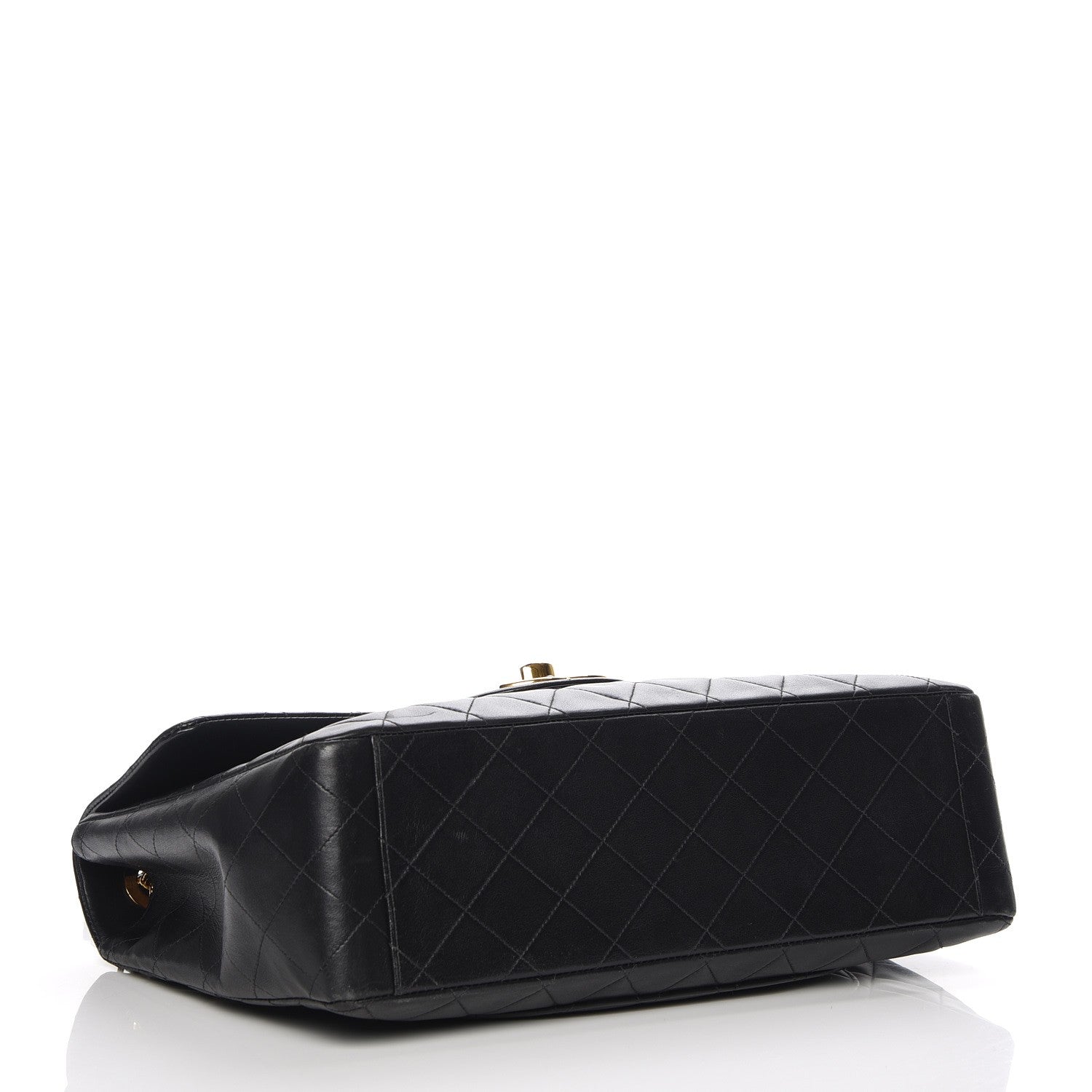 Chanel Lambskin XL Jumbo Flap Black 4 of 9