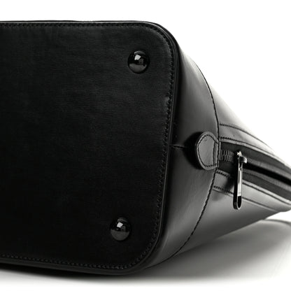 Gucci Boarded Plutone Calfskin Large Horsebit 1955 Duffle Bag Black 7 of 9