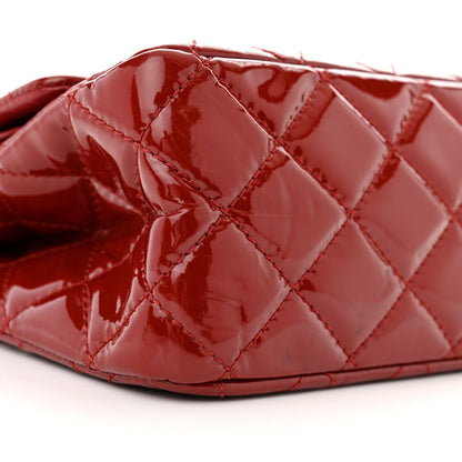 Chanel Patent Quilted 2.55 Reissue 226 Flap Red 9 of 14