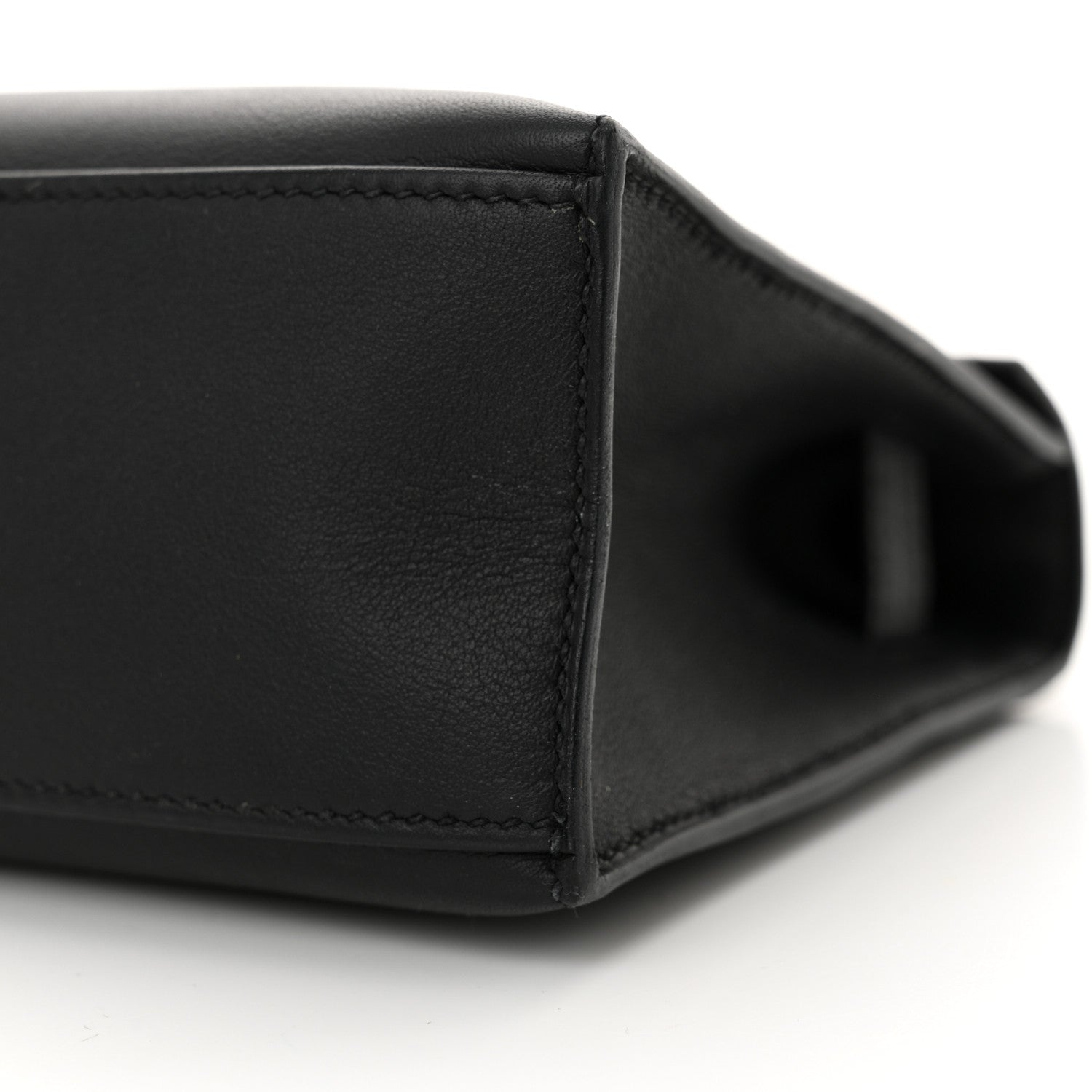 Hermes Swift Kelly Pochette Clutch Black 10 of 15