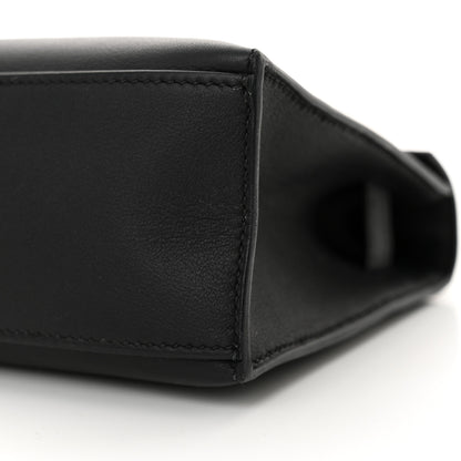 Hermes Swift Kelly Pochette Clutch Black 10 of 15