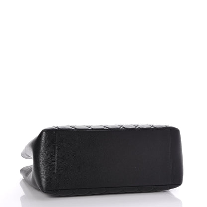 Chanel Caviar Quilted Grand Shopping Tote GST Black 4 of 8