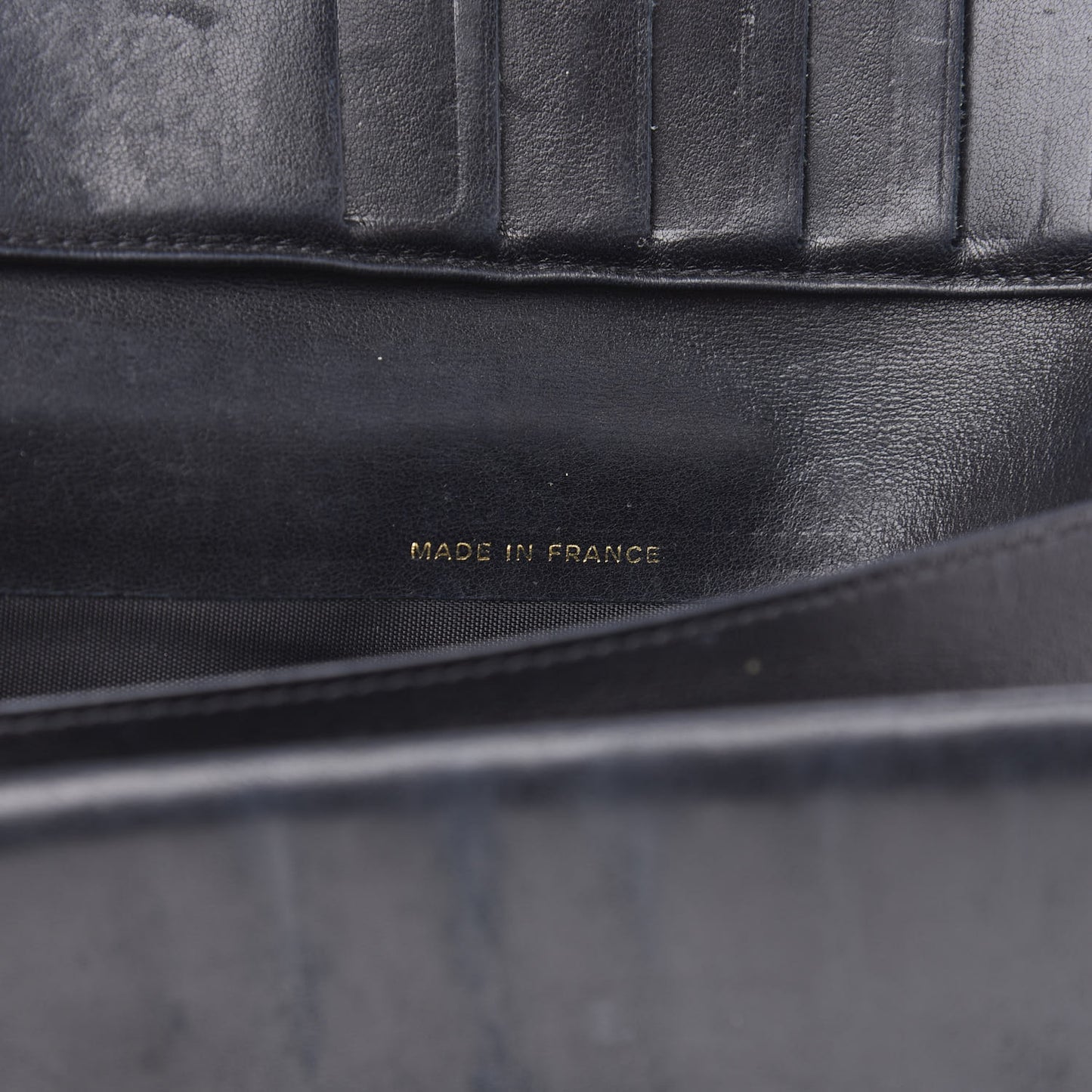 Caviar Timeless CC French Wallet Black