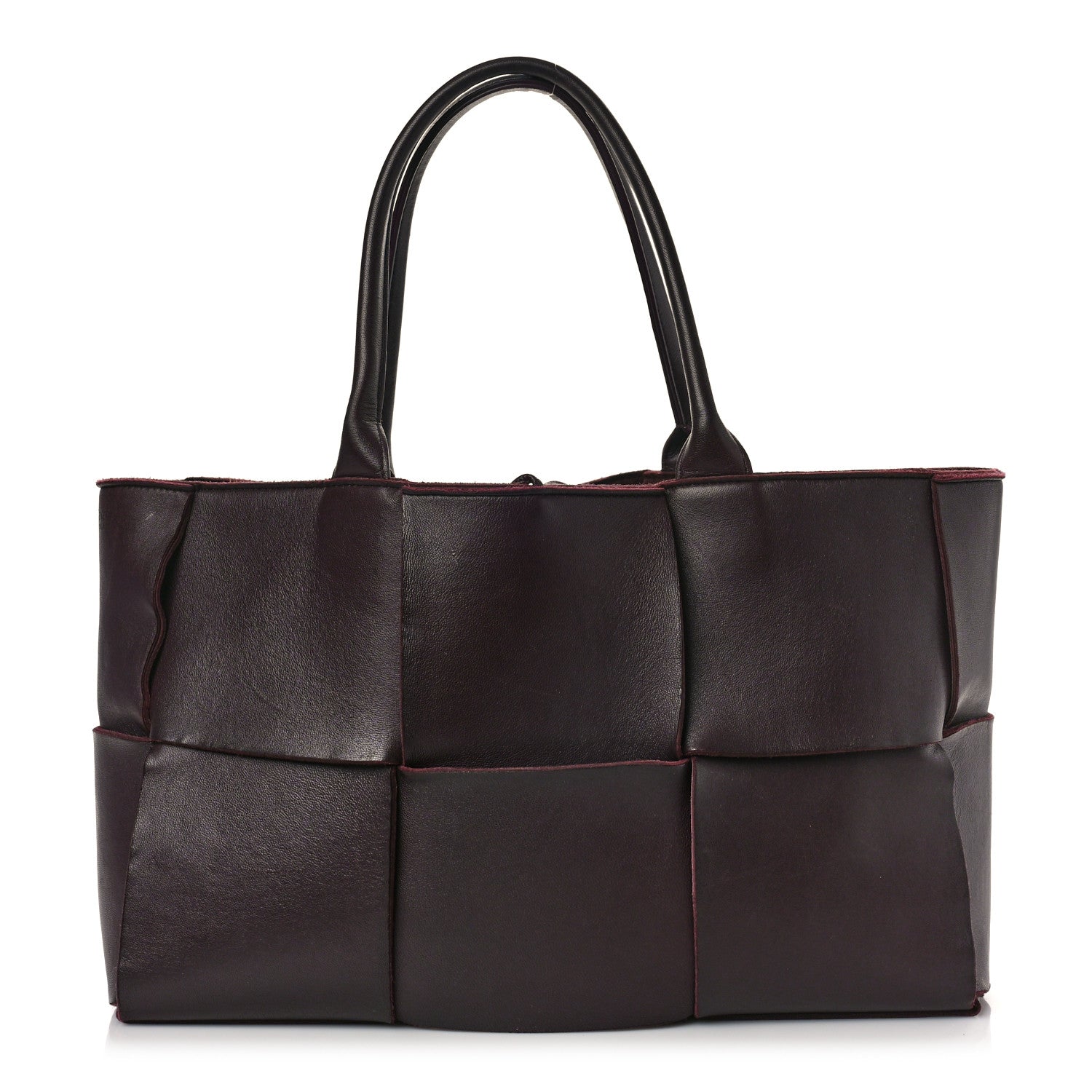 Bottega Veneta Nappa Maxi Intrecciato Medium Arco Tote Grape 3 of 8