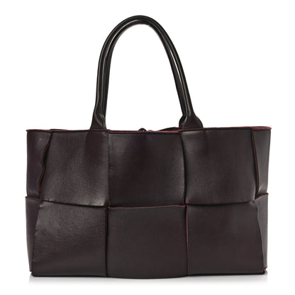 Bottega Veneta Nappa Maxi Intrecciato Medium Arco Tote Grape 3 of 8