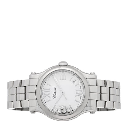 Chopard Stainless Steel 5 Diamond 36mm Happy Sport Quartz Watch 2 of 4
