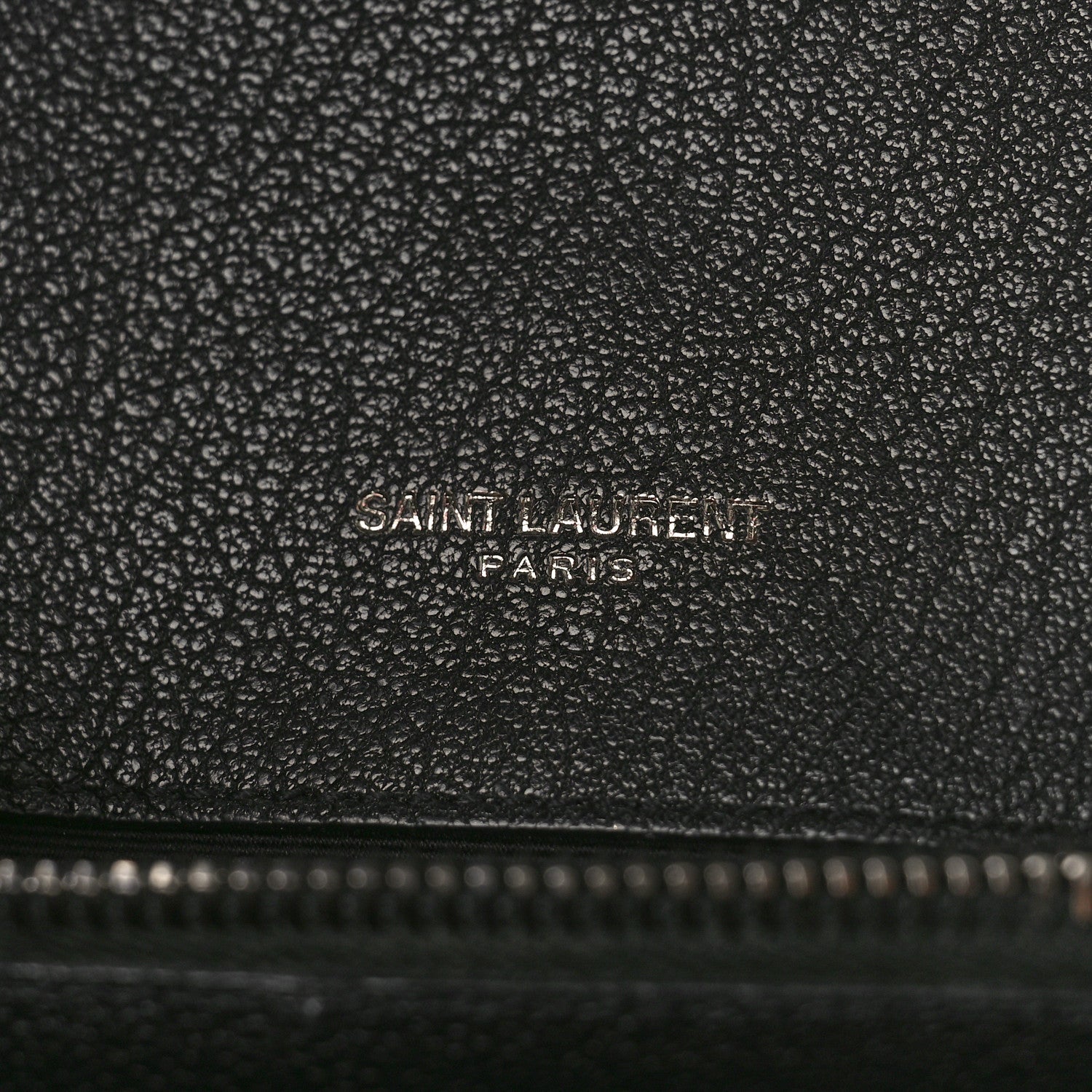 Saint Laurent Sheepskin Matelasse Chevron Monogram Medium College Bag Black 6 of 9