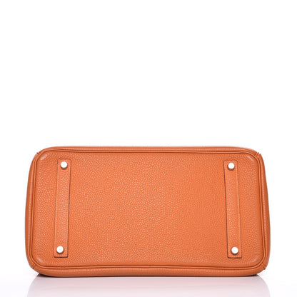Hermes Togo Birkin 35 Orange 6 of 31