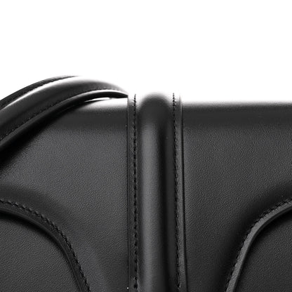 Celine Satinated Calfskin Small 16 Top Handle Bag Black 9 of 11