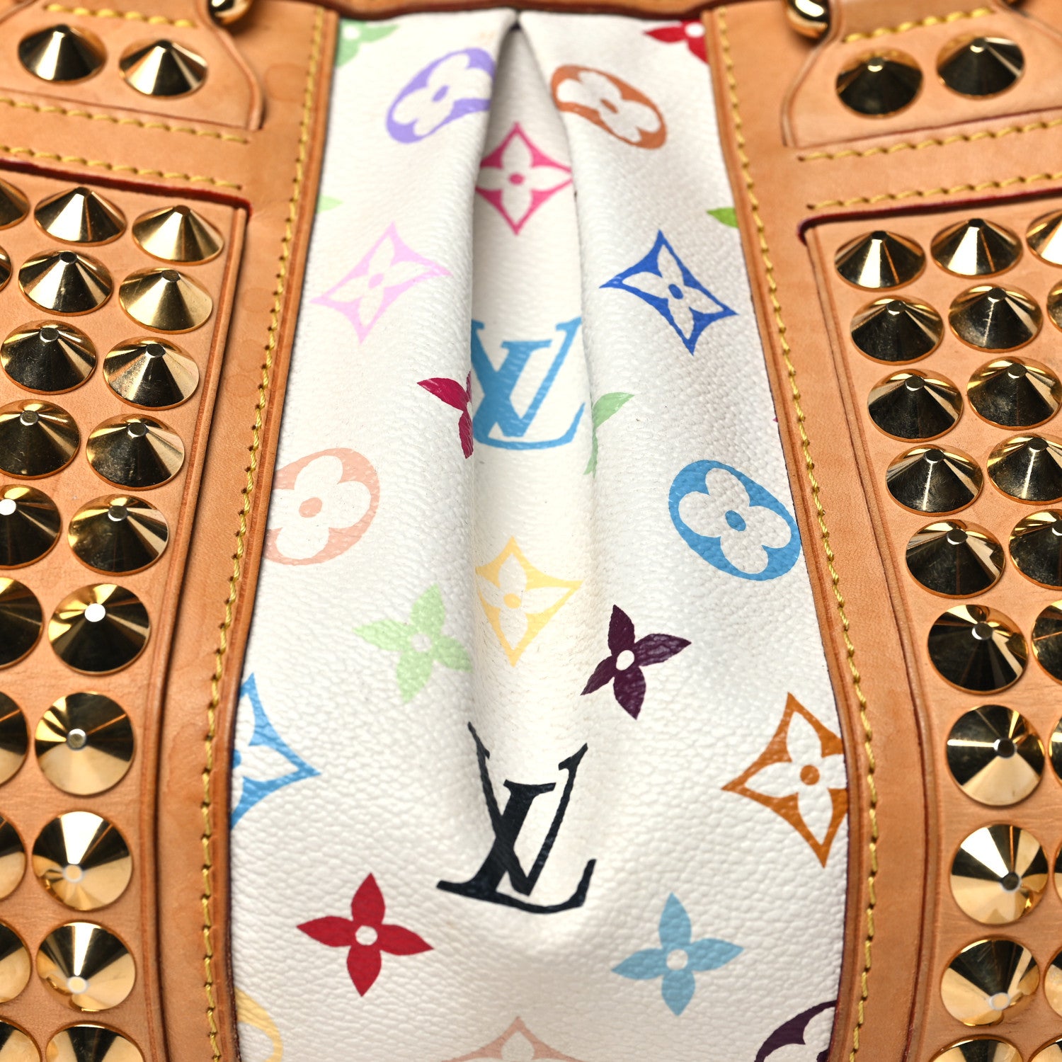 Louis Vuitton Monogram Multicolor Courtney MM White 7 of 12