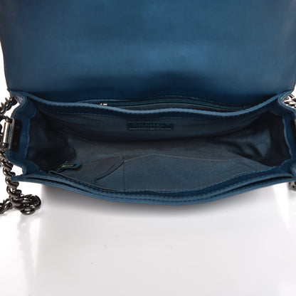 Chanel Calfskin New Medium Boy Reverso Flap Blue 5 of 11
