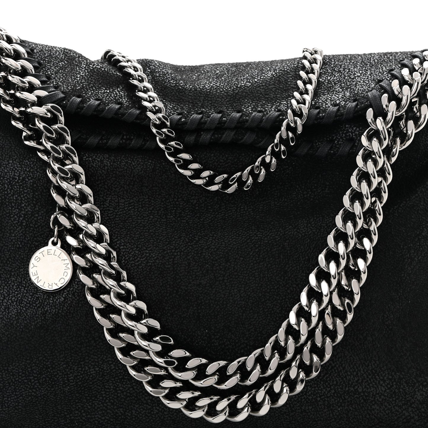 Shaggy Deer Mini Falabella Tote Black