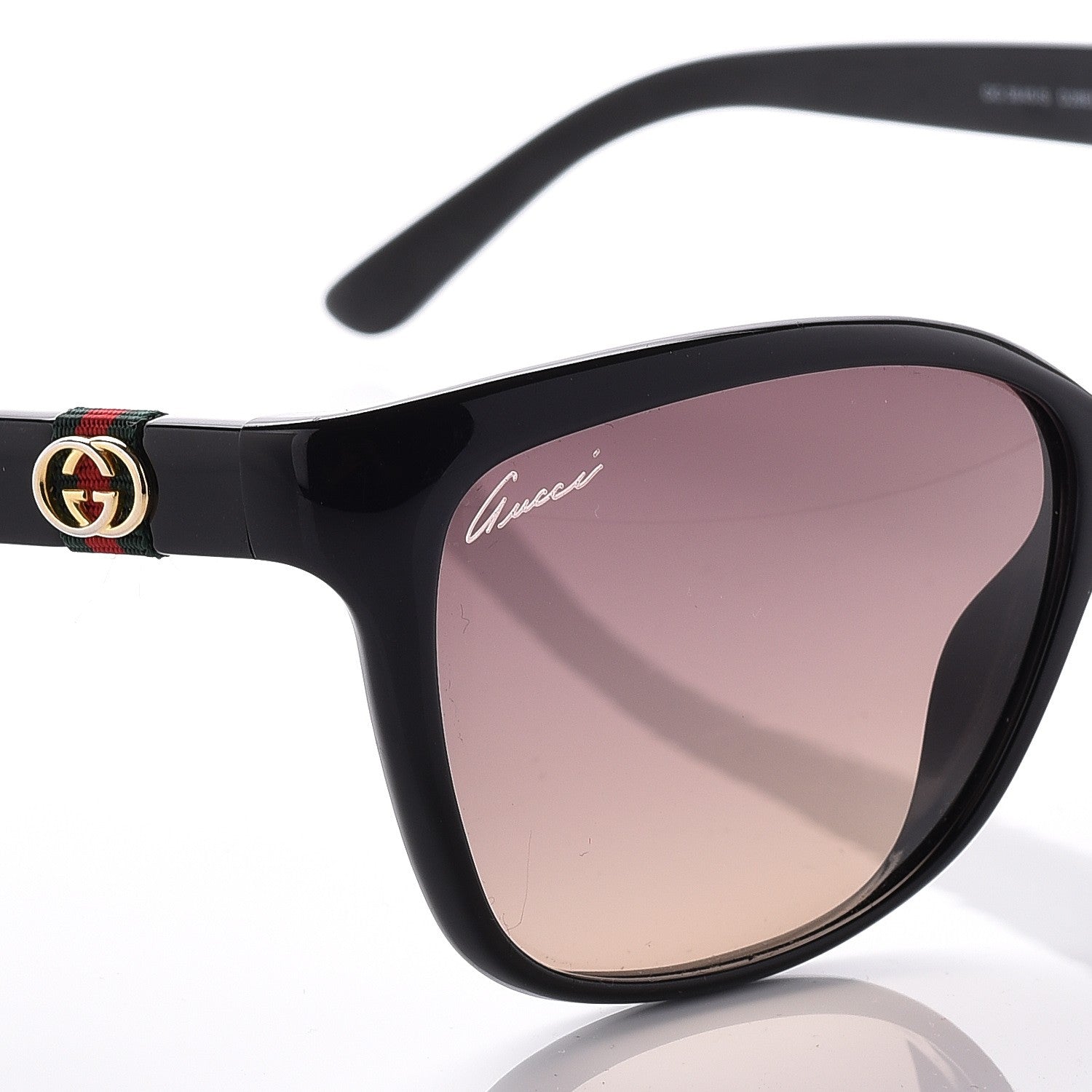 Gucci Web Sunglasses GG 3645/S Black 7 of 8