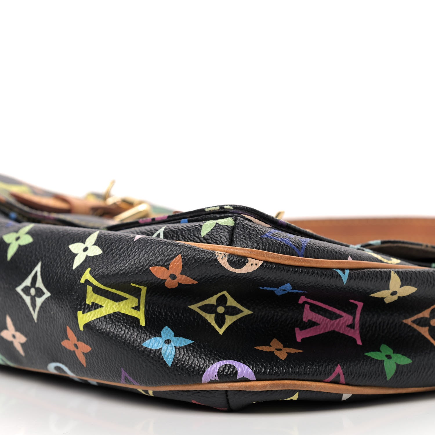 Louis Vuitton Monogram Multicolor Lodge PM Black 8 of 9