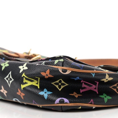 Louis Vuitton Monogram Multicolor Lodge PM Black 8 of 9