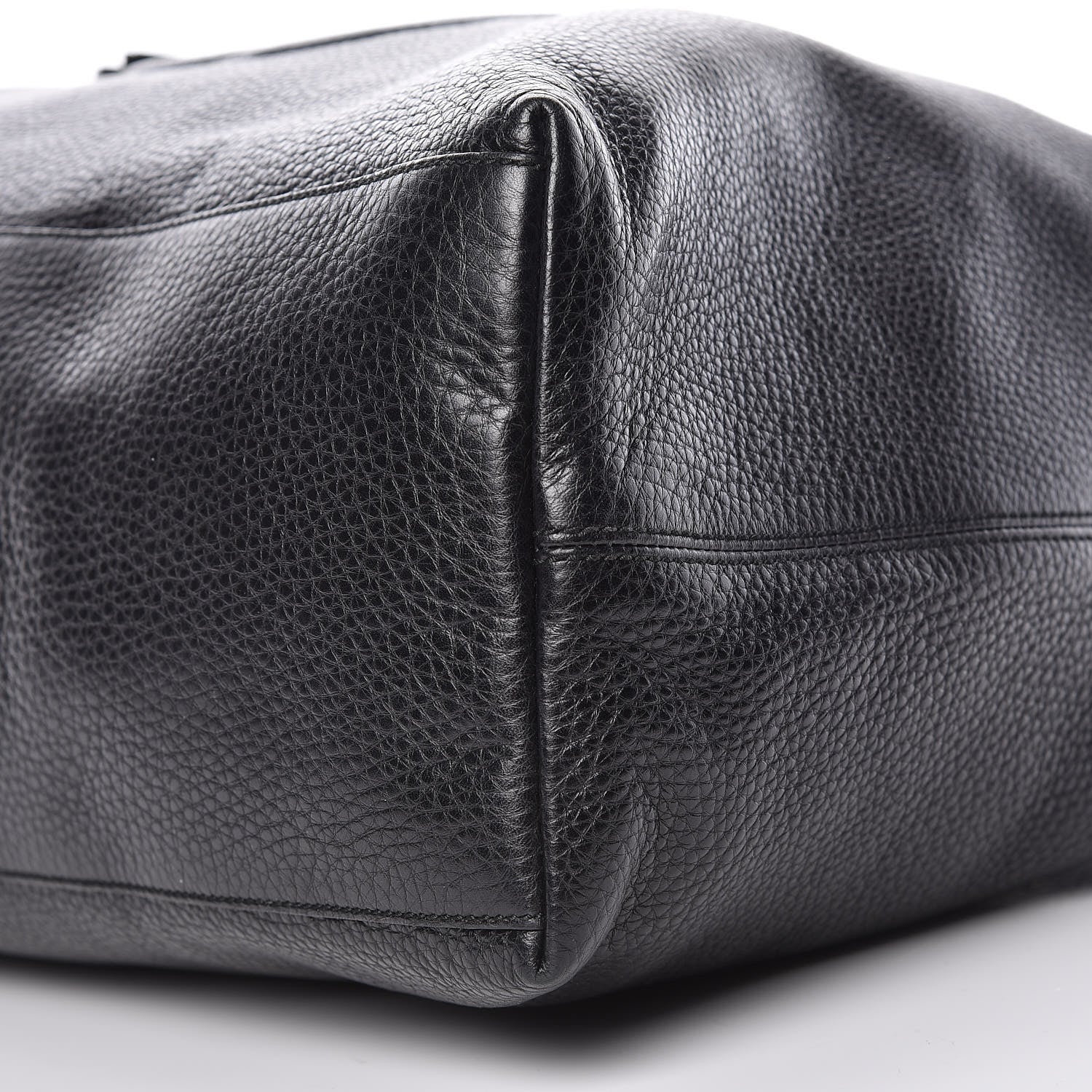 Gucci Pebbled Calfskin Large Soho Chain Shoulder Bag Black 10 of 10