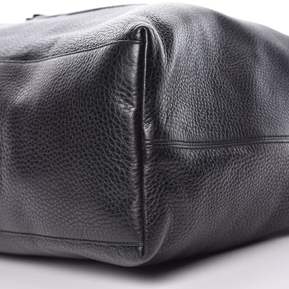 Gucci Pebbled Calfskin Large Soho Chain Shoulder Bag Black 10 of 10