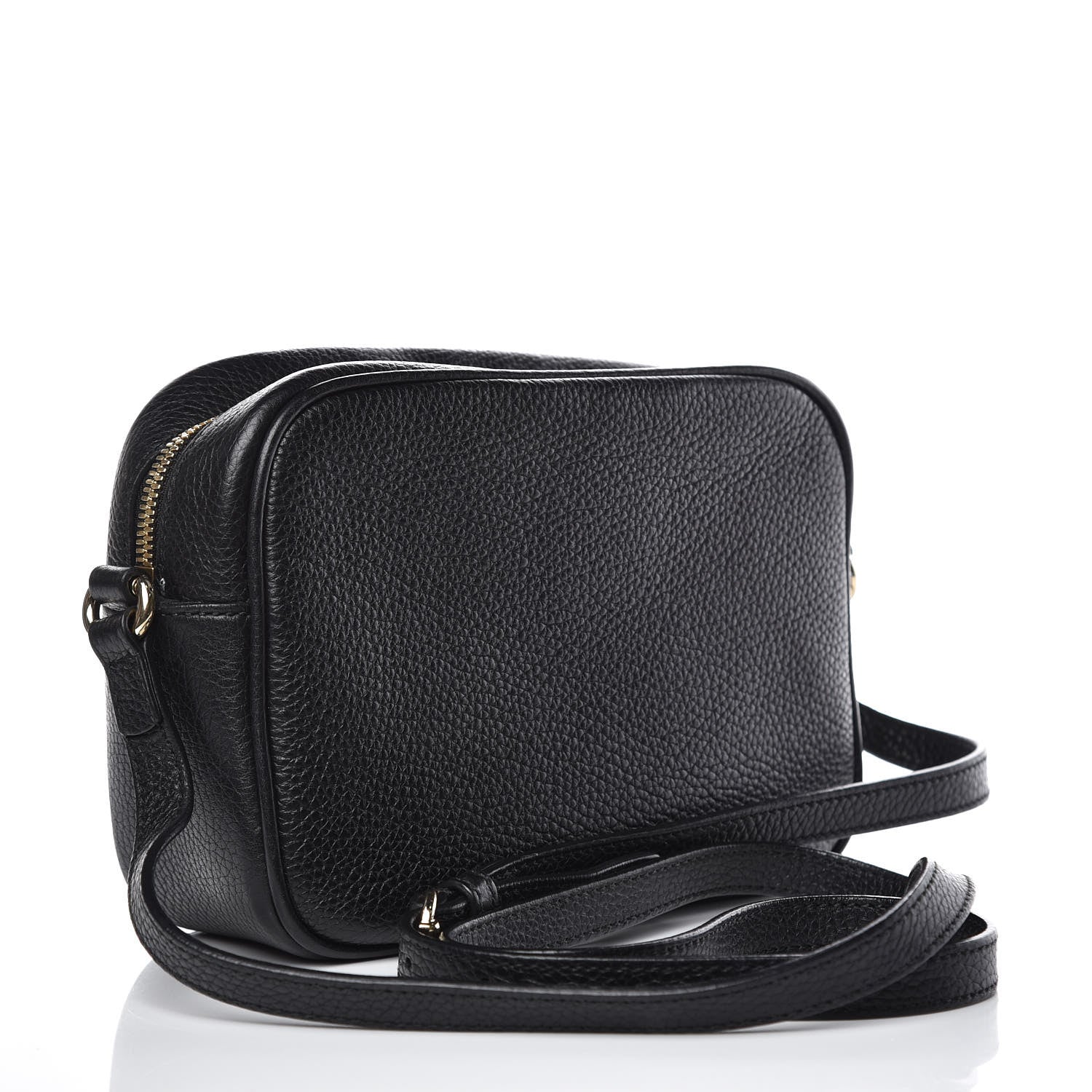 Gucci Pebbled Calfskin Small Soho Disco Bag Black 3 of 11