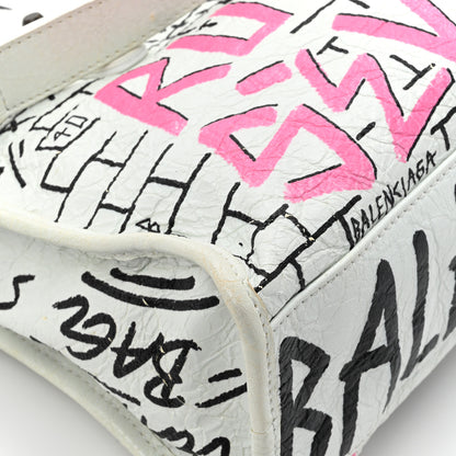 Balenciaga Agneau Graffiti All Over Classic Hardware S City White Multicolor 17 of 18