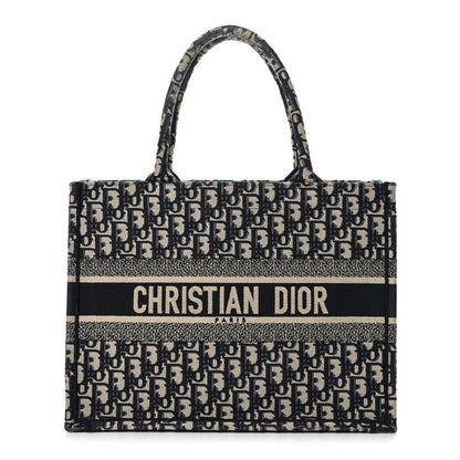 Christian Dior Oblique Medium Book Tote Blue Multicolor 1 of 17