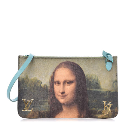 Louis Vuitton Masters Da Vinci Neverfull MM Pochette 2 of 8