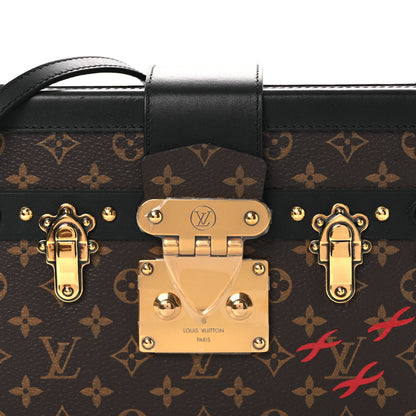 Louis Vuitton Monogram Petite Malle Black 7 of 10