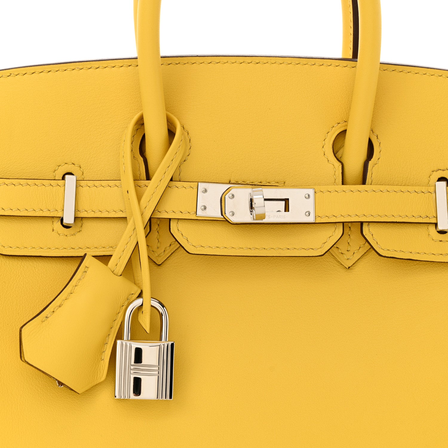 Hermes Swift Birkin 25 Jaune De Naples 8 of 12