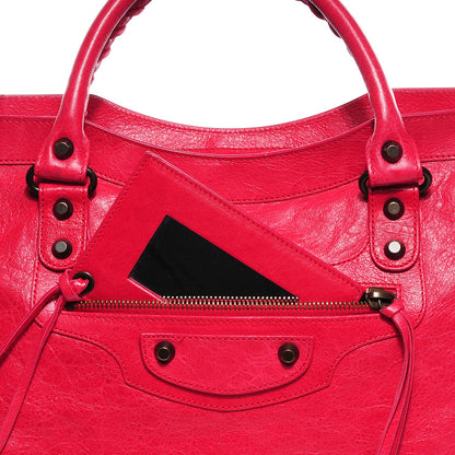 Balenciaga Agneau Classic Hardware City Rose Thulian 15 of 15